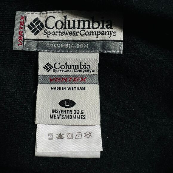 Columbia‎ Snow Pants Men’s Black Adjustable Waist and Ankles Sz L - Picture 5 of 6